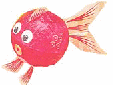 昔のおもちゃ(金魚紙風船)