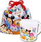 ディズニーコップ巾着セットツムツム柄