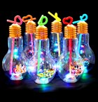 ディズニーオールスター光る電球ボトル500ml