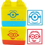 ミニオンズブロック型スタンプ
